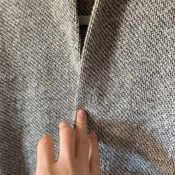 Eileen Fisher Open Front Waterfall Cardigan Organic Cotton - Picture 3 of 6